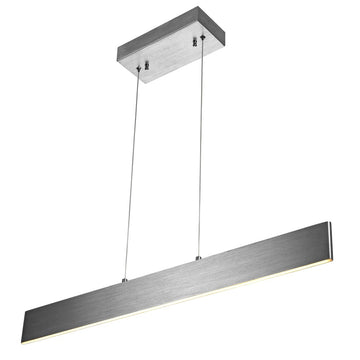 Draper Dimmable Adjustable Integrated LED Metal Linear Pendant - JONATHAN Y